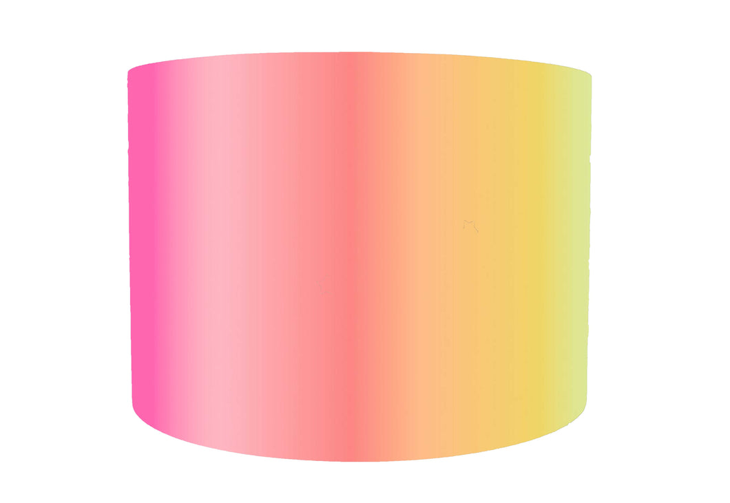 pink ombre lampshade