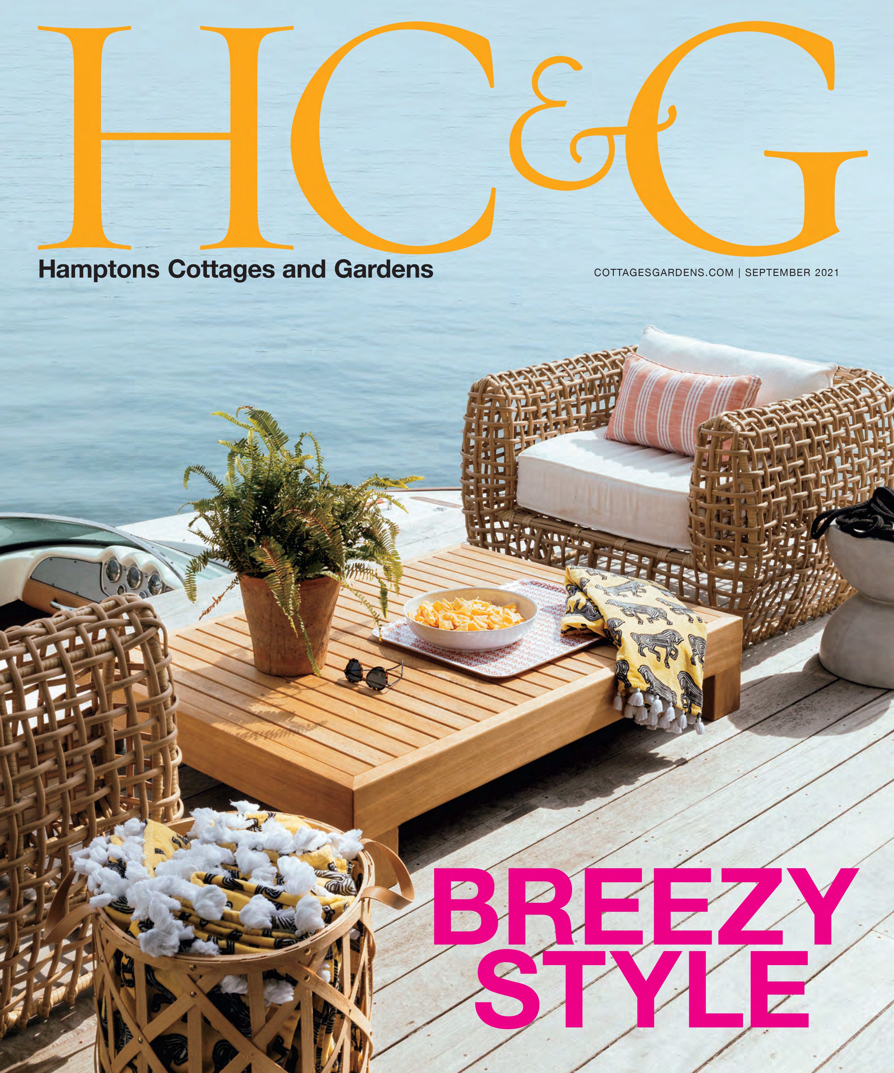 HC&G(Hamptons Cottages & Gardens) Sitting Pretty Elisabetta Bellu article