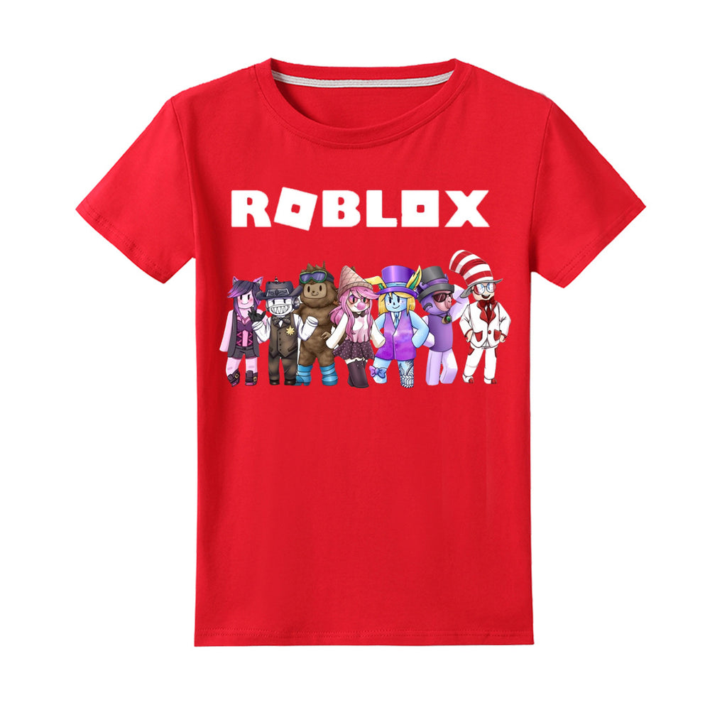 Unisex Kids Roblox Summer T Shirt Nfgoods - red vest roblox shirt
