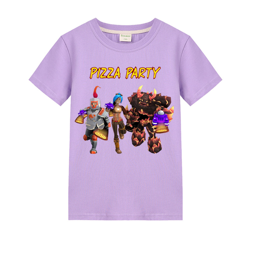 Roblox Pizza Party T Shirt For Boys And Girls New Arrivals Nfgoods - roblox girl birthday shirt girl roblox shirt