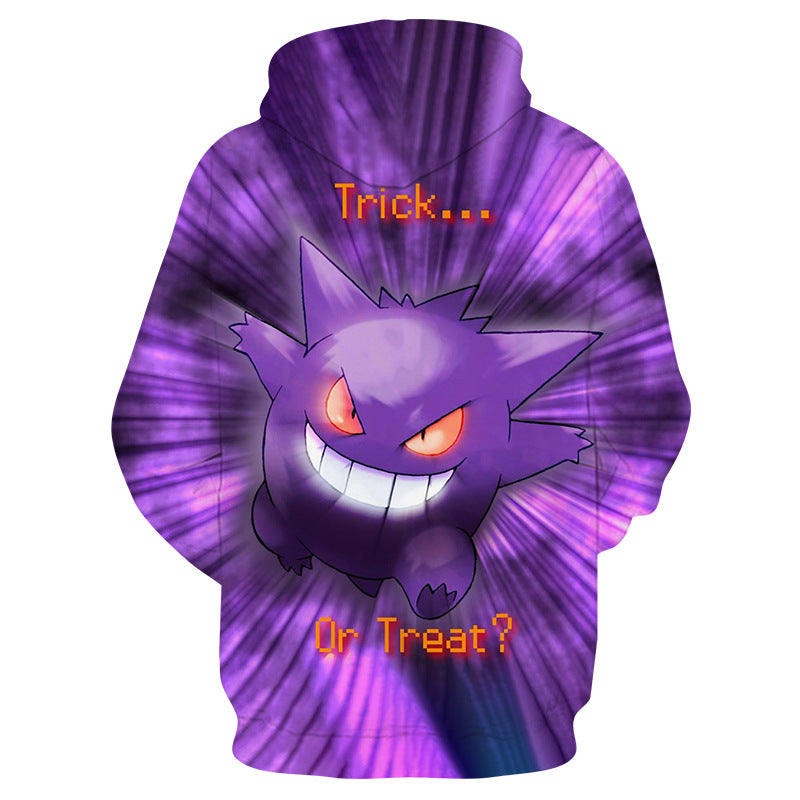 Kids Sweatshirt Pokemon Gengar 3d Hoodie Nfgoods - gengar shirt pokemon roblox