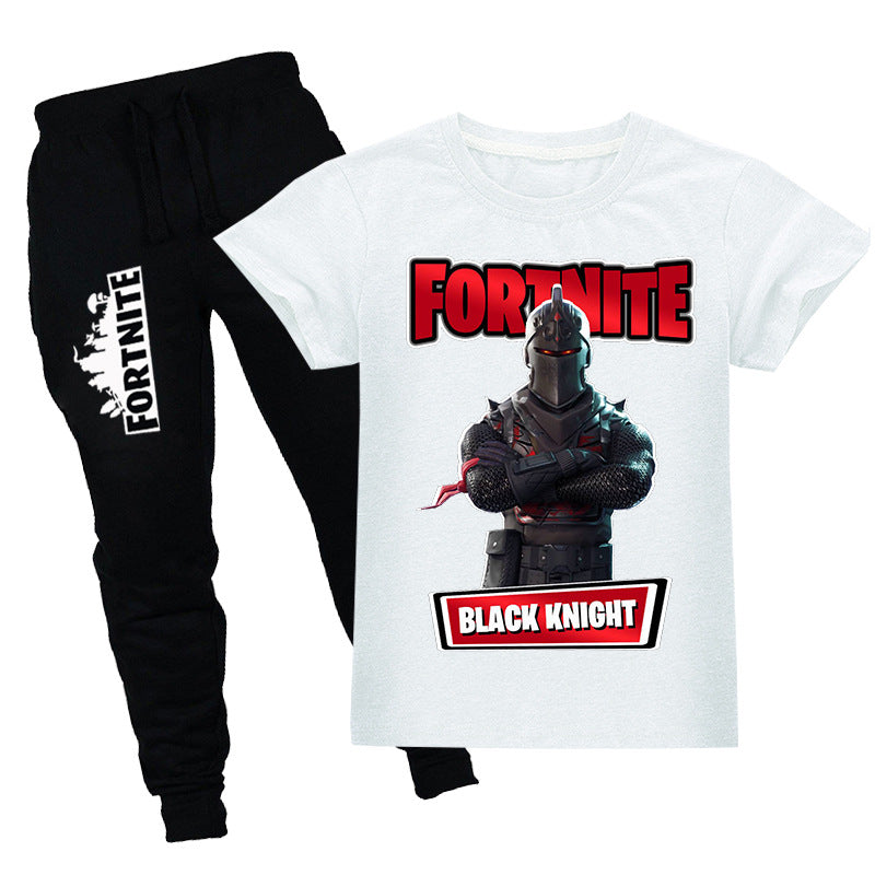 Fortnite Black Knight Kids T Shirt With Pants Nfgoods - roblox red knight pants