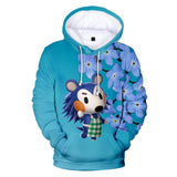 Animal Crossing  a blue hedgehog  Mabel  Hoodie - nfgoods