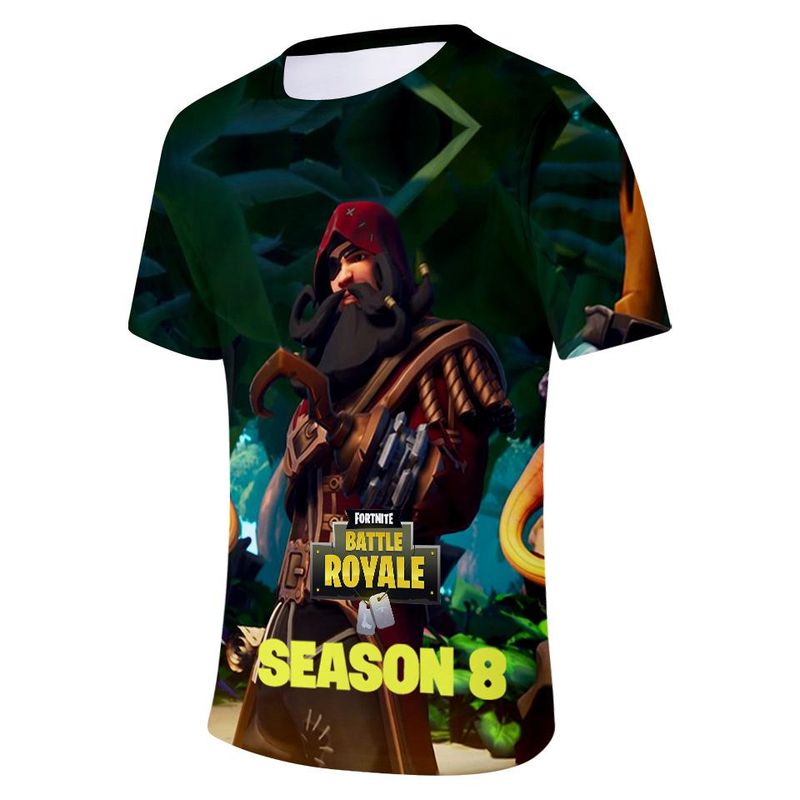 Fortnite T Shirt Season 8 3d Painted Blackheart T Shirts For Boys - fortnite t shirt season 8 3d painted blackheart t shirts for boys