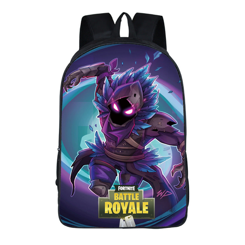 Hot Fortnite Ninja Raven 3d Printing Backpack School Bag Nfgoods - roblox raven fortnite