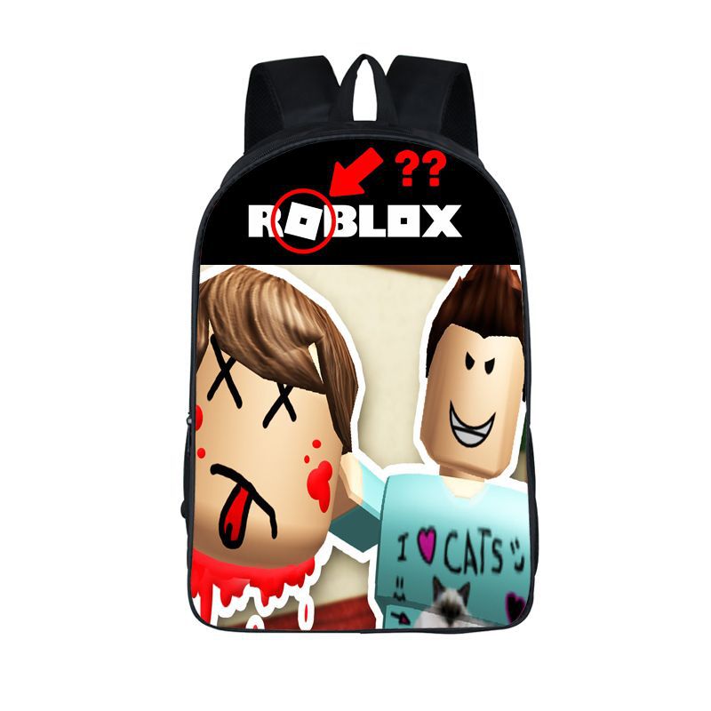 Game Roblox 3d Printing Backpack For Kids Go To School Nfgoods - ซอทไหน cartoon roblox games printing lunch bag for kids