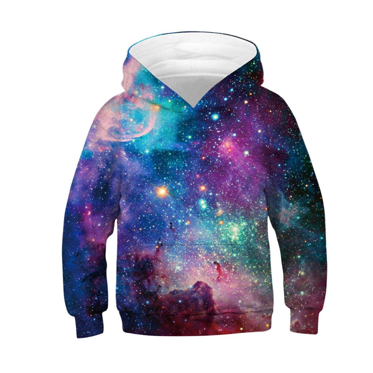 Unisex Galaxy 3d Digital Print Pullover Hoodie Hooded Sweatshirt Nfgoods - kids boys girls marshmello roblox t shirt surprise doll