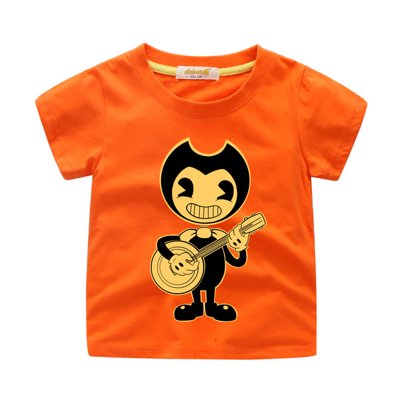 Bendy And The Ink Machine Summer T Shirt For Boys And Girls Nfgoods - ink bendy roblox shirt
