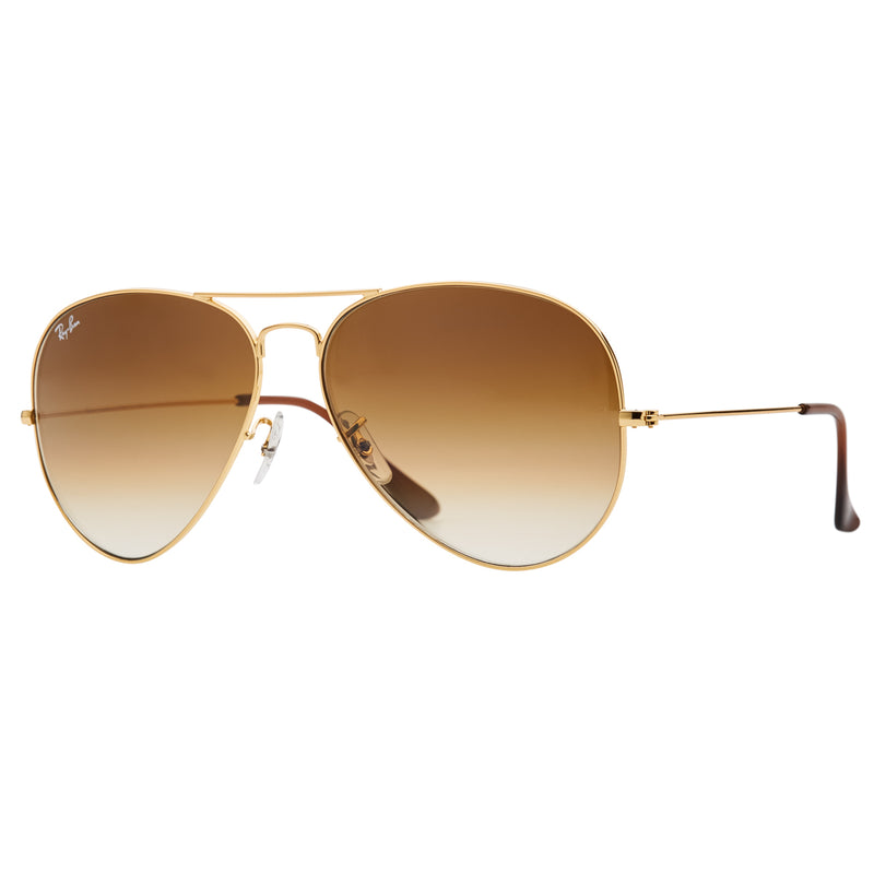 ray ban 3025 gold brown gradient