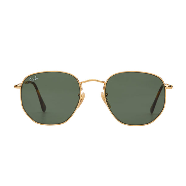 ray ban gold tortoise aviator