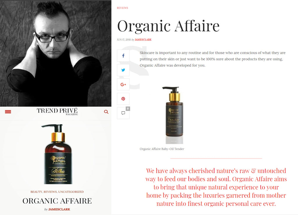 organic affaire product review