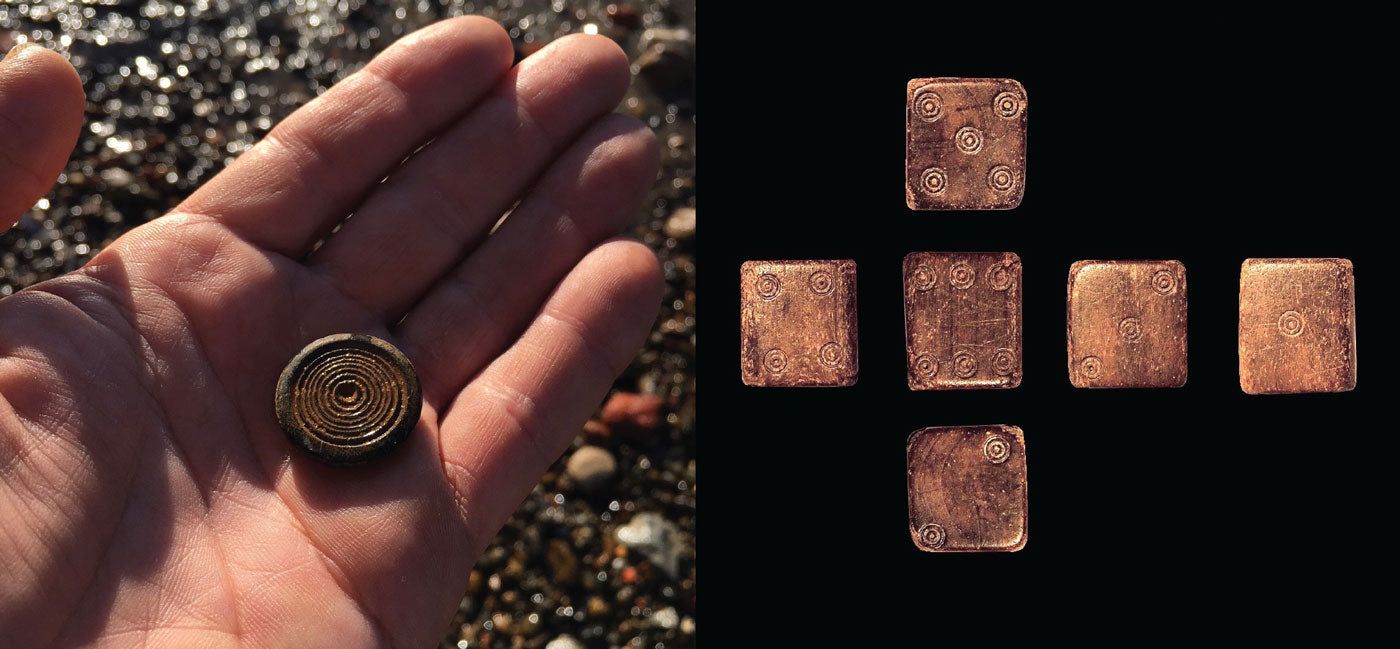 roman game pieces from londinium