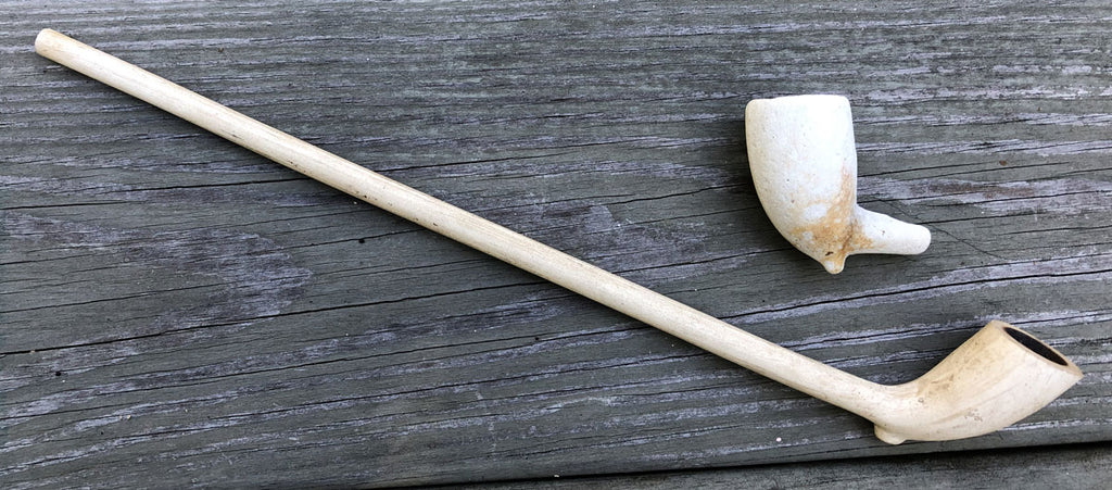 Colonial-era clay pipes found on Haven Beach