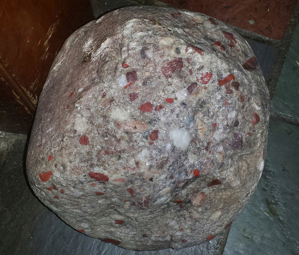 Puddingstone from Drummond Island, Michigan, by Paul Donelson. 