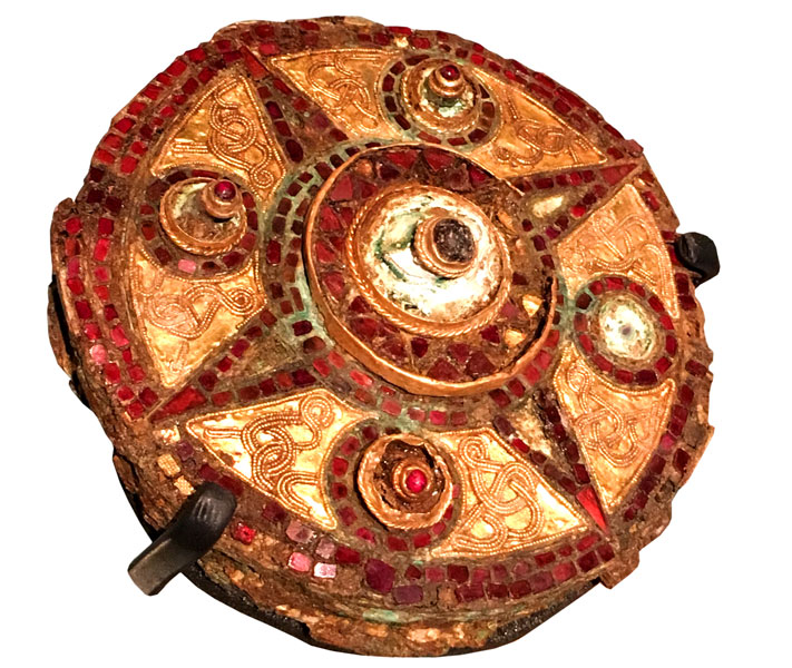 Anglo-Saxon brooch from Covent Garden,  London 