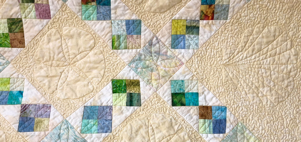 sea glass quilt design