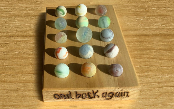 display for sea marbles