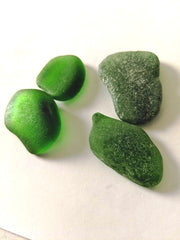 Oiled seaglass