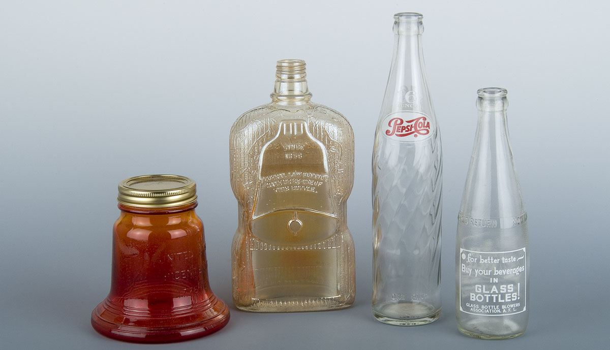 antique bottle collection