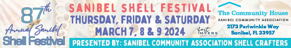 sanibel shell festival shell crafters event in florida