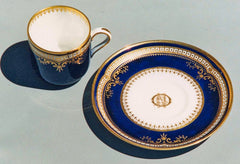 Spode Pattern R.4332 shown on a Boston shape cup and saucer