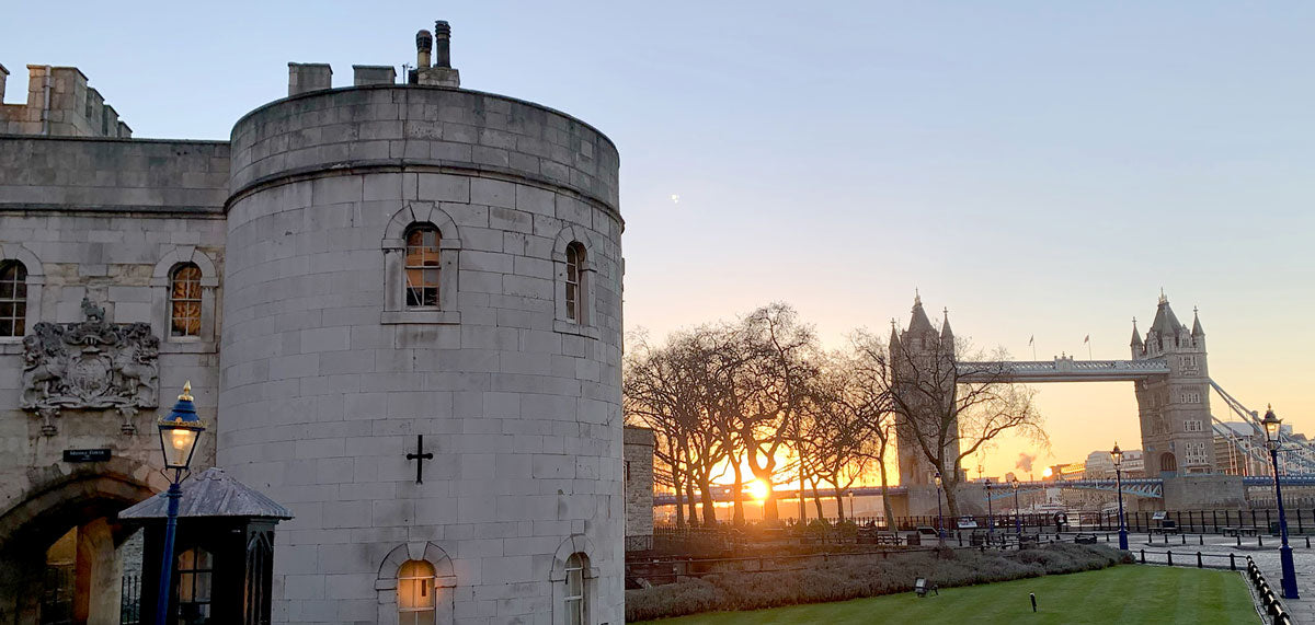 sunrise in tower of london