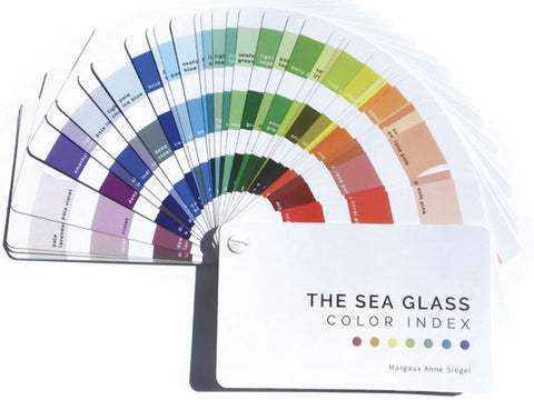 sea glass color index identification fan