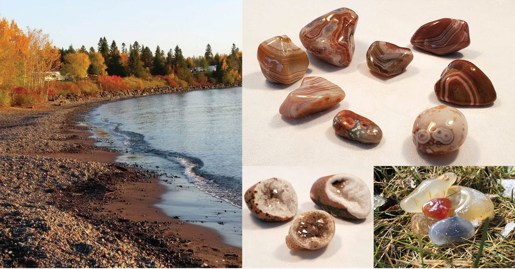 great lakes rock hunting agates