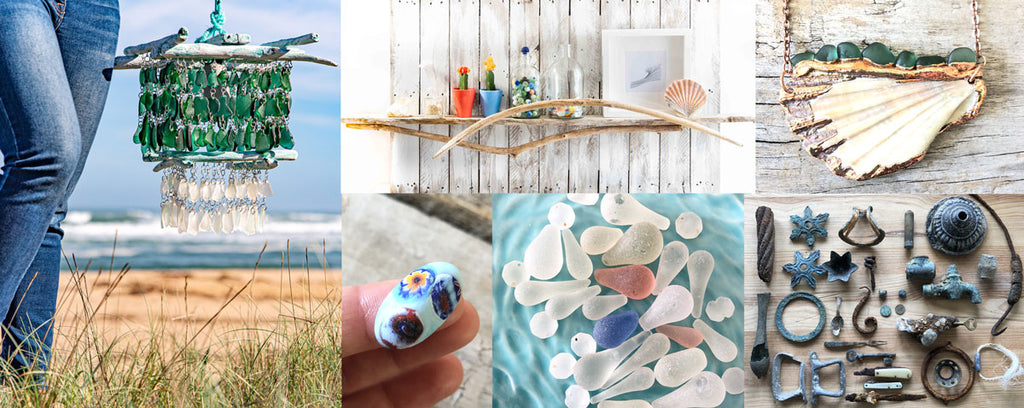 home decor and jewelry from portugal sea glass beaches