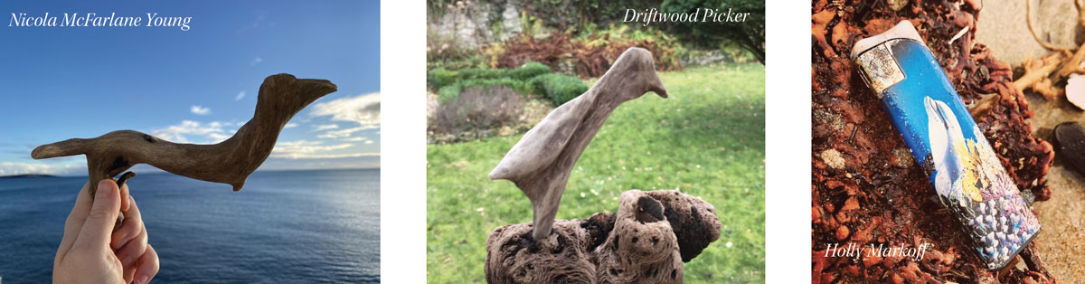 driftwood animals