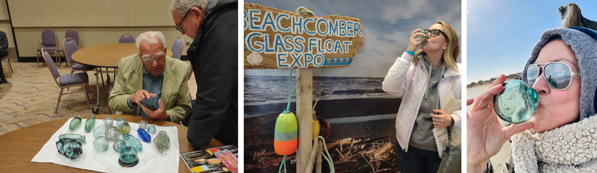 collectors and float finders at float expo