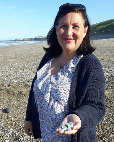 mandy peel english sea glass collector