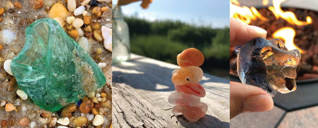 sea glass melts