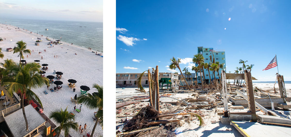 destruction caused by hurricane ian in florida