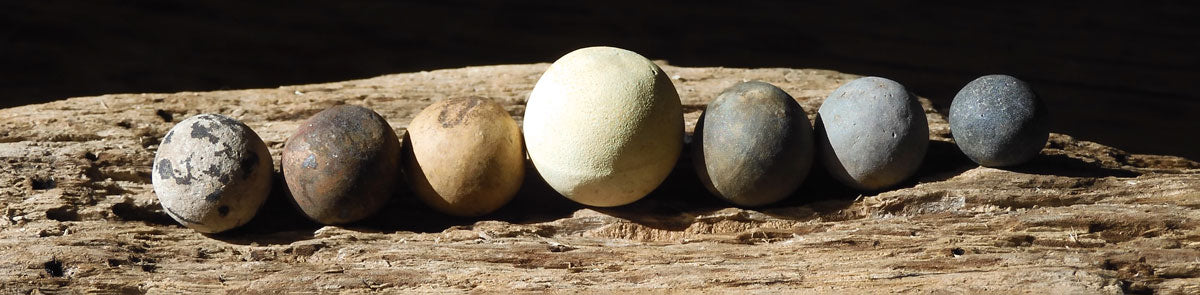 clay marbles from england and scotland