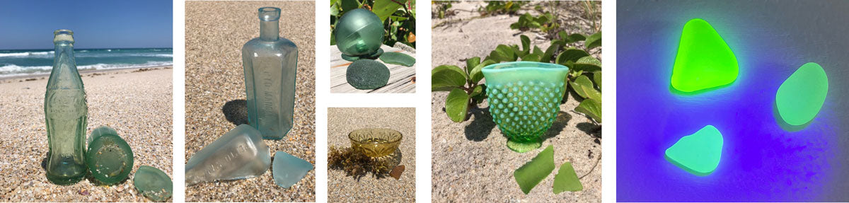 uncommon sea glass colors