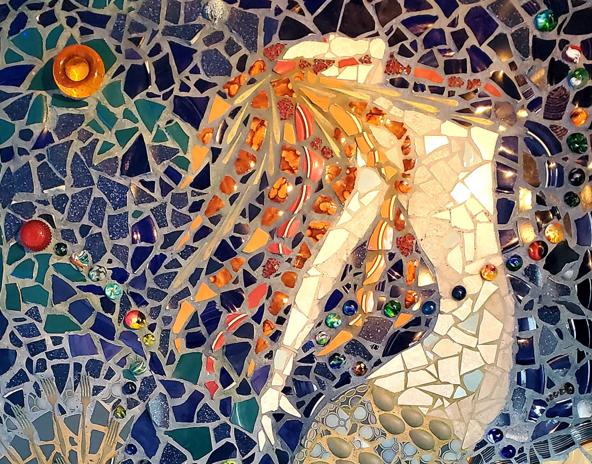 mermaid mosaic