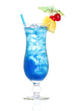 blue cocktail