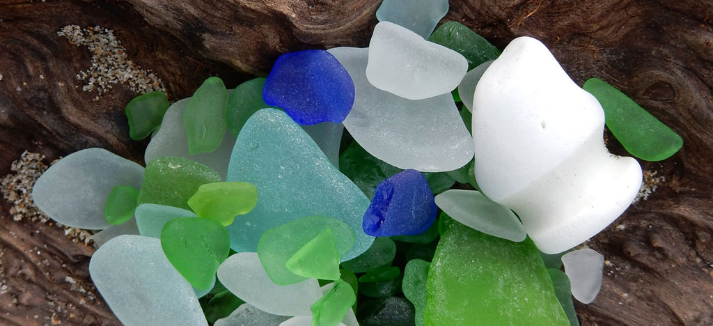 opaque beach glass