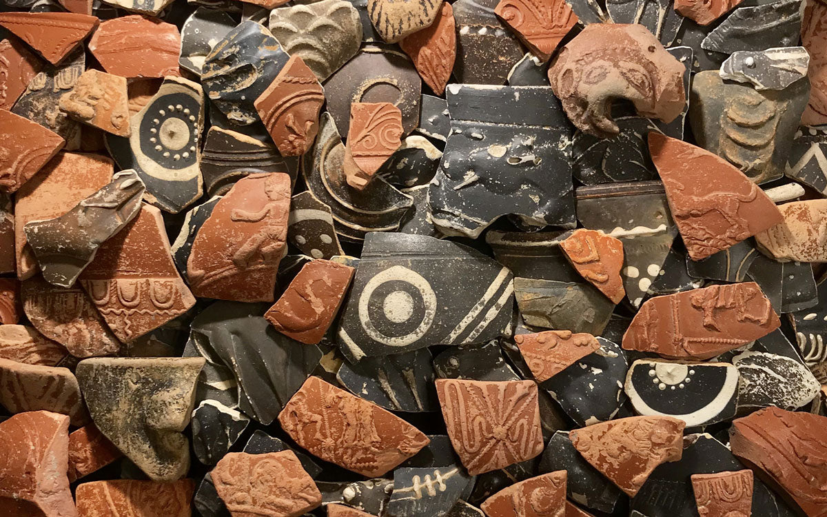 roman pottery found in london