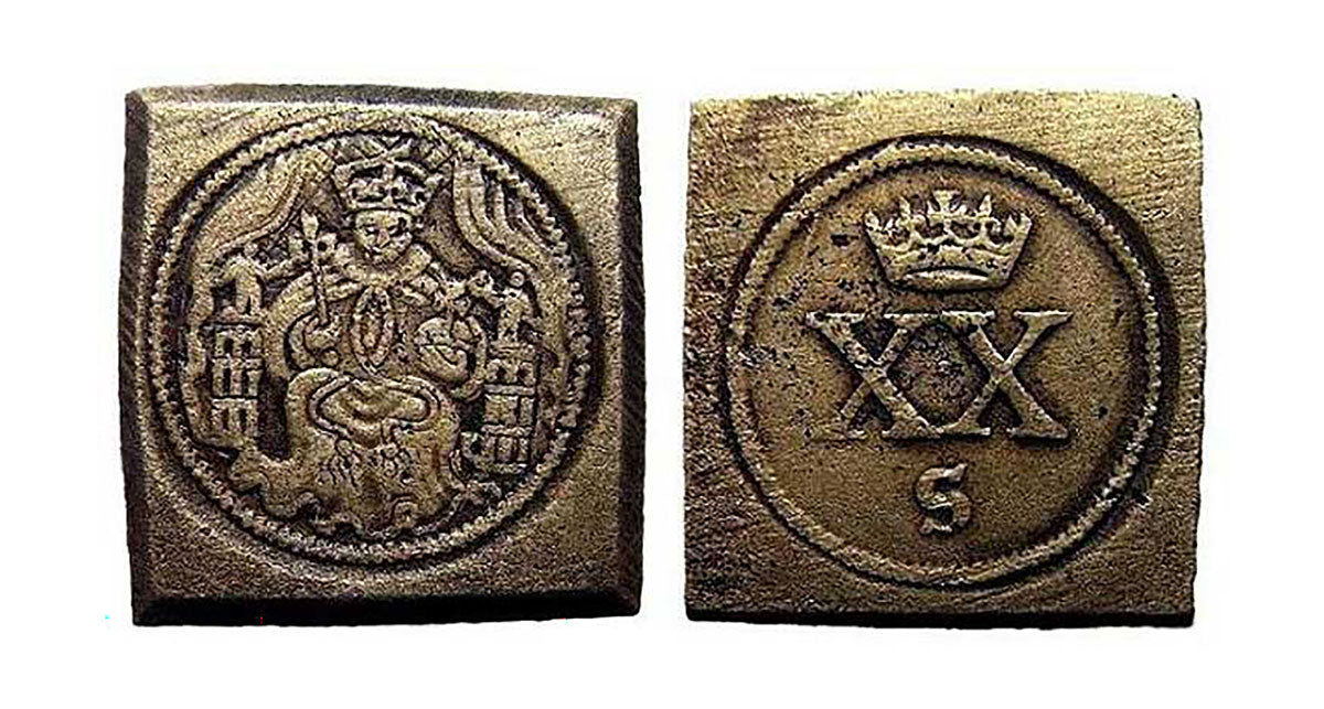 King Henry VIII coin weight from england