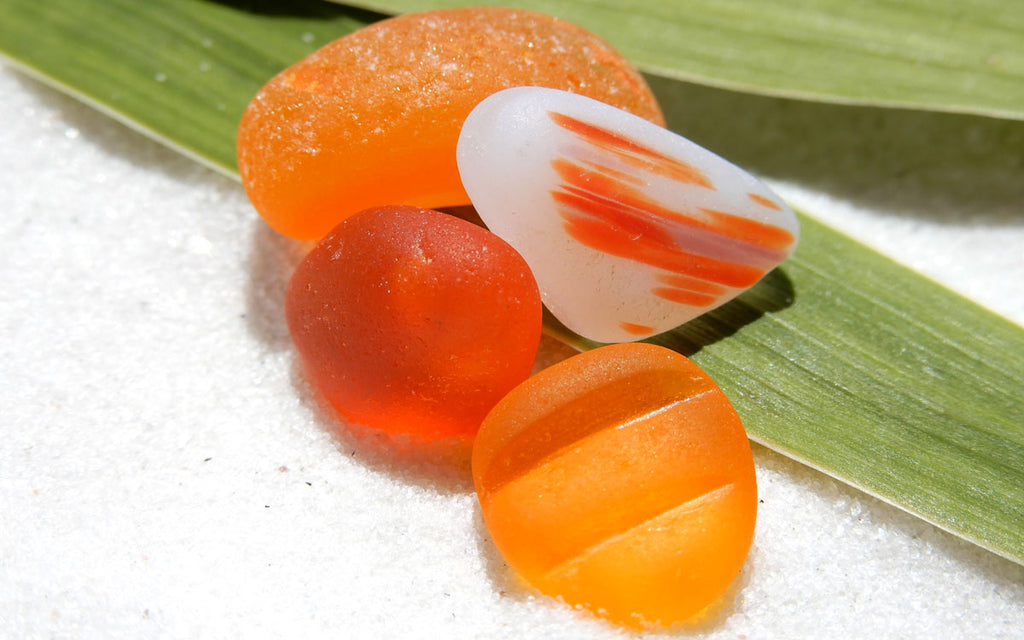 Orange Sea Glass – Beachcombing Magazine