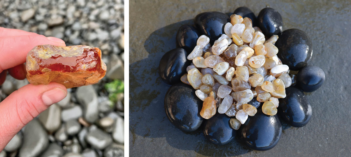 oregon agates from the beach