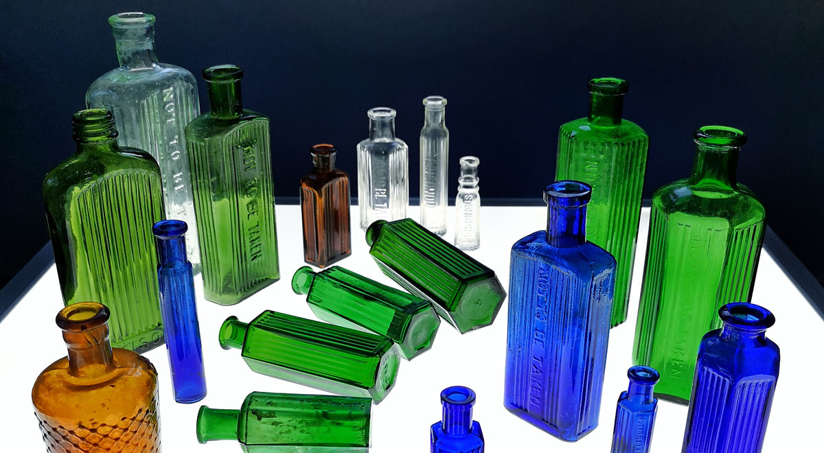 Dangerously Addictive Glass: Poison Bottles – Beachcombing Magazine