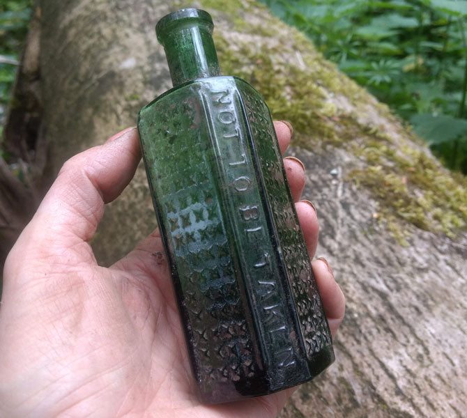 How to Clean Antique Bottles (with Acid)