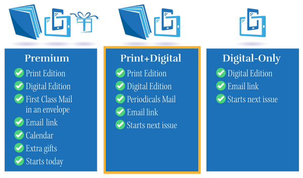 print and online magazine subscription