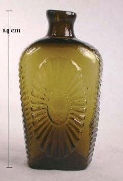 olive green historic bottle