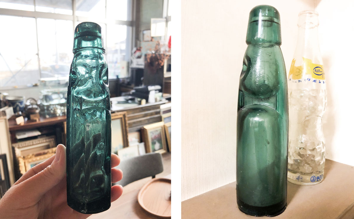 antique ramune bottles