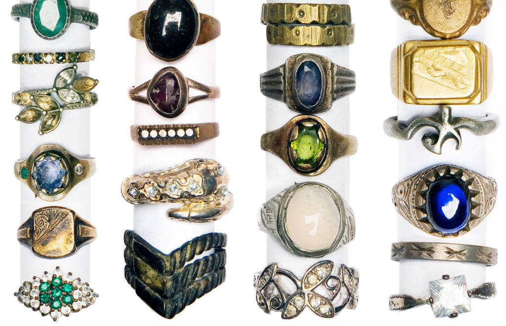 Modern rings found by John Higginbotham. Nick Stevens. 