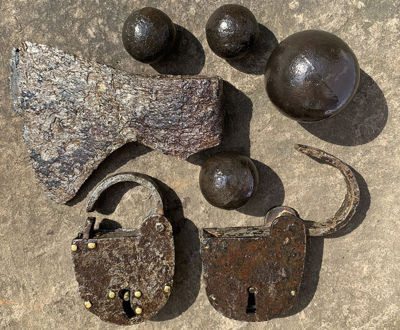 metal mudlarking finds